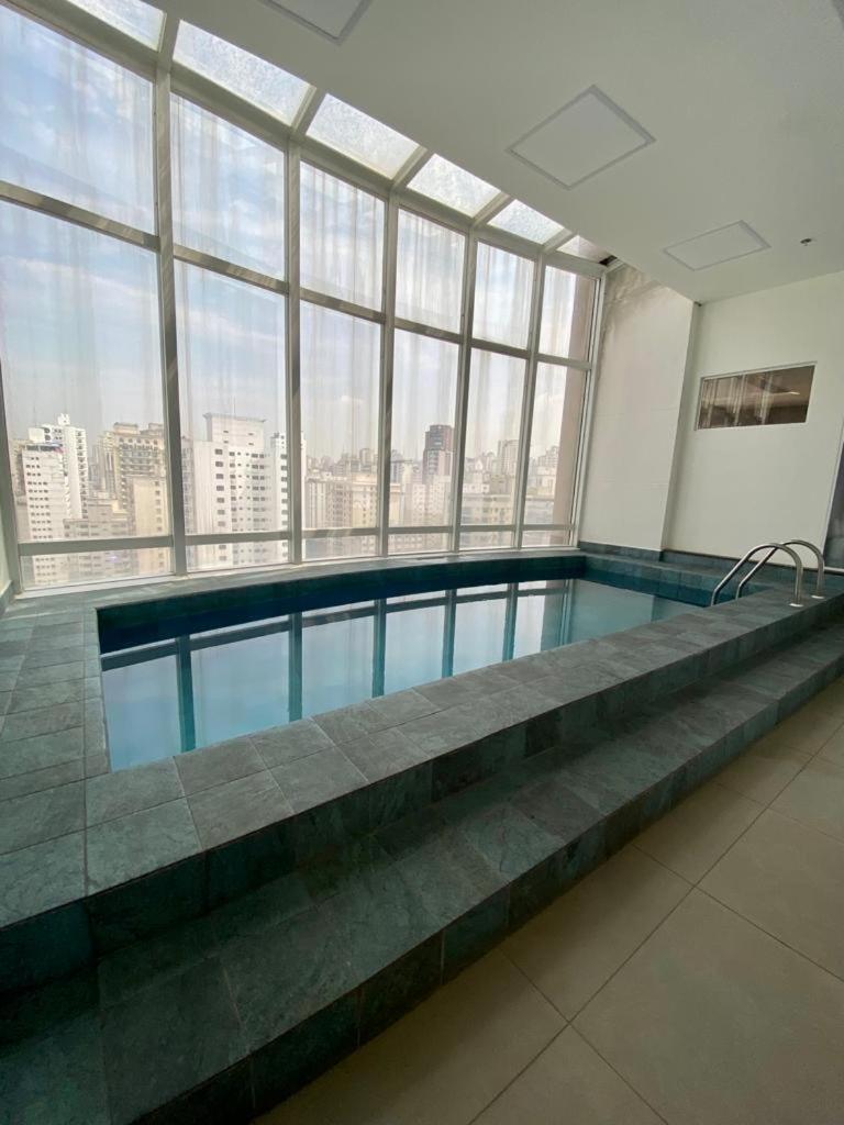 Aparthotel Flat Lindo Ao Lado Park Ibirapuera Av Paulista Com Garagem 103 San Paolo Esterno foto
